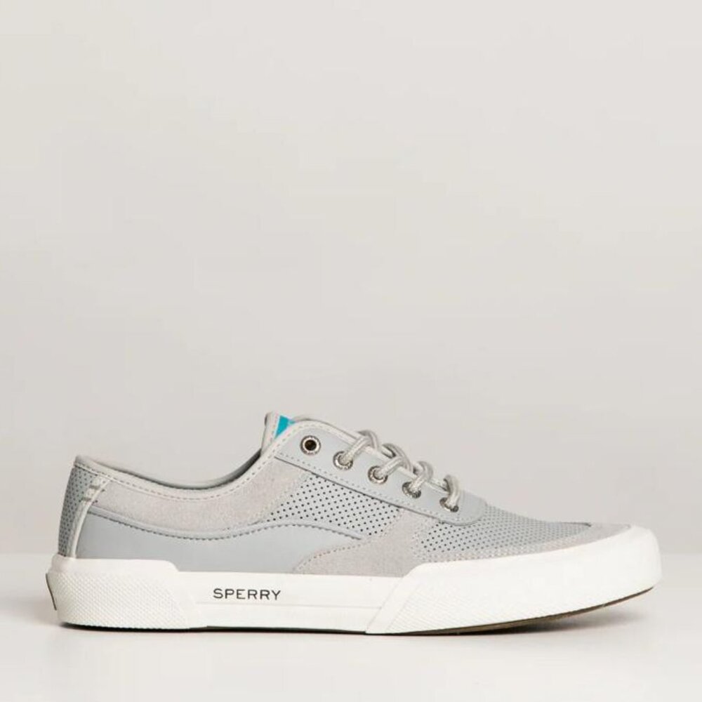 NEW Sperry Mens Soletide Sneaker sz 13 grey